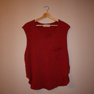 Red Pocket Tank